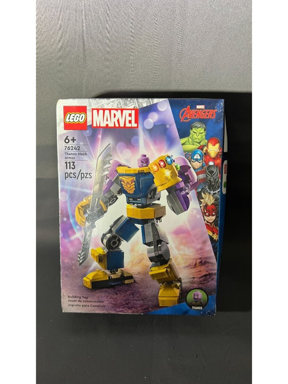 LEGO Marvel Avengers Thanos Mech Armor Set - 76242